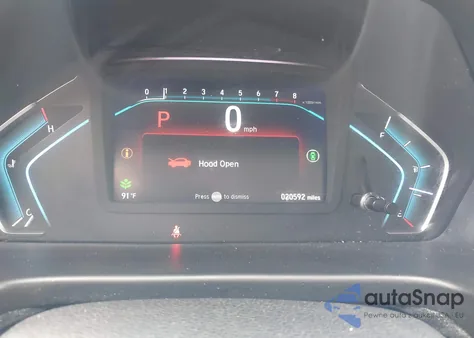 2022 Honda Odyssey Ex-L из США, поврежденный, VIN 5FNRL6H79NB024504